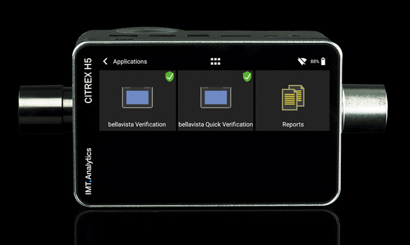 Las aplicaciones simplifican enormemente las pruebas de ventiladores.