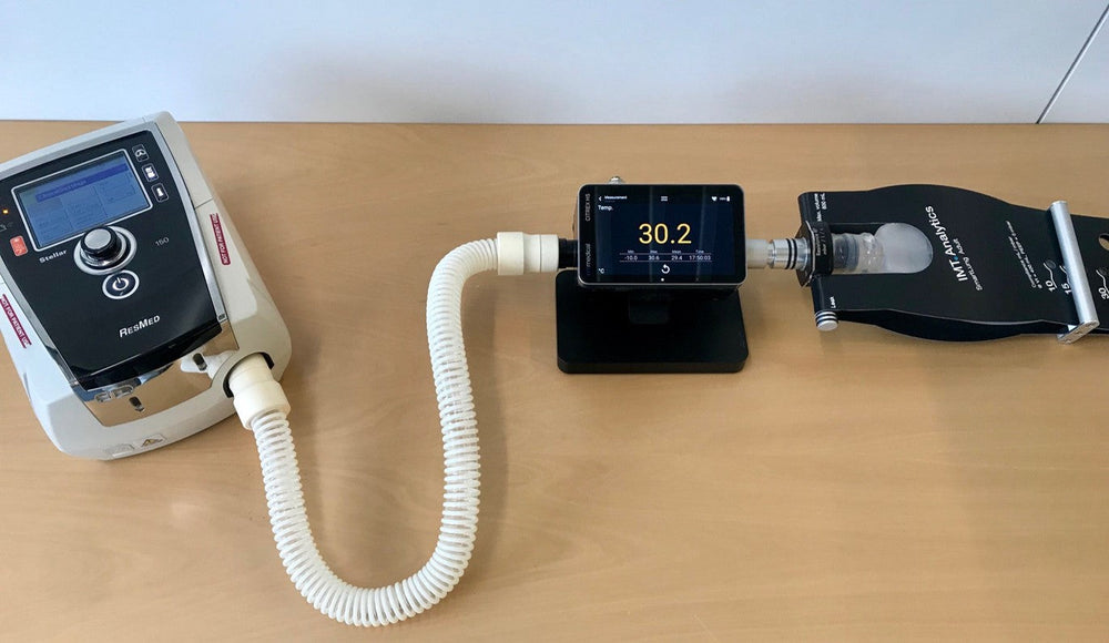Temperature influence in flow and volume measurement