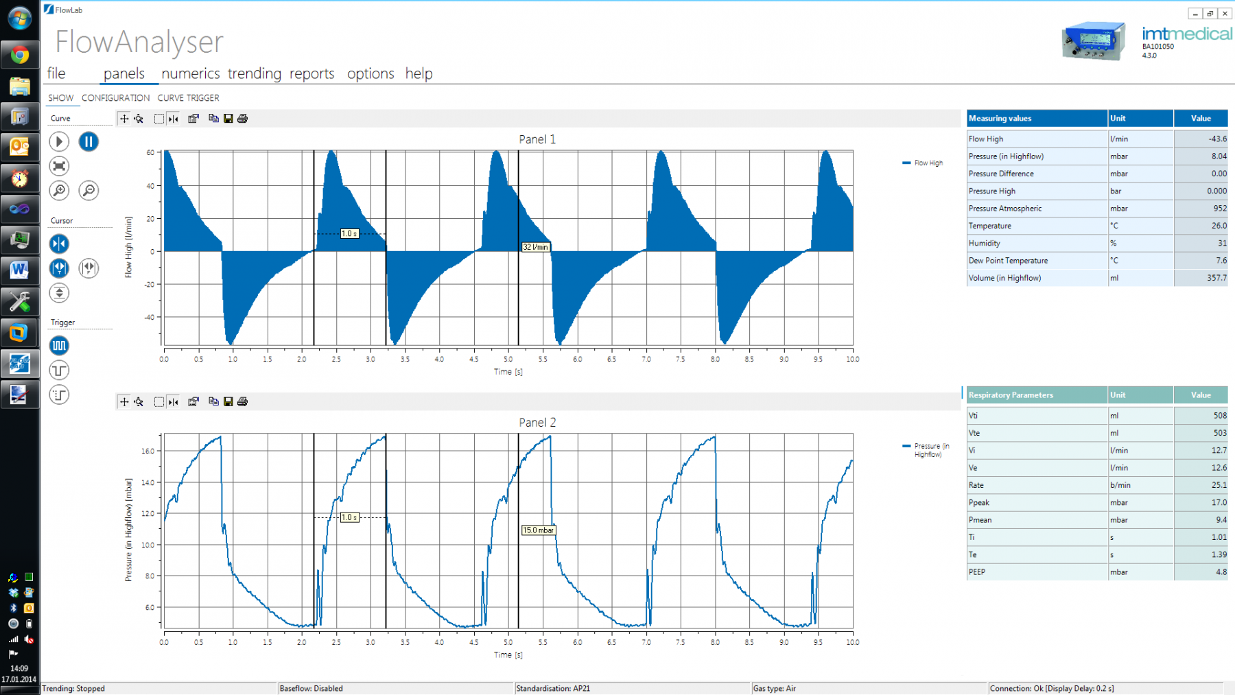 Software FlowLab incl. Código de Activación para FlowAnalyser