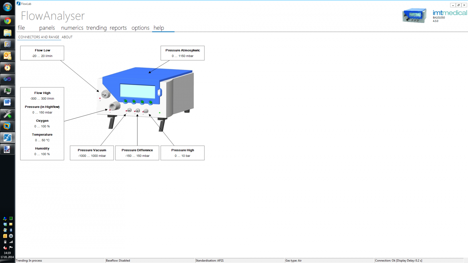 Software FlowLab incl. Código de Activación para FlowAnalyser