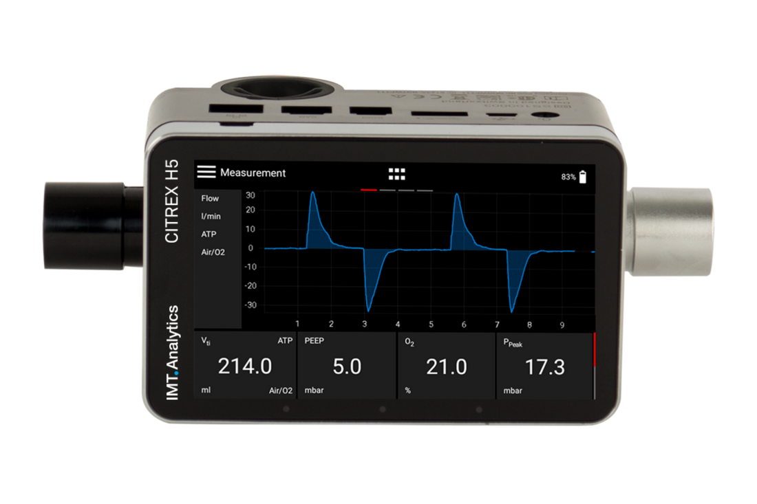 CITREX H5 ventilator tester, front view