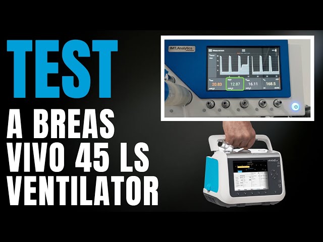 使用 FlowAnalyser PRO 测试 VIVO 45 LS 呼吸机
