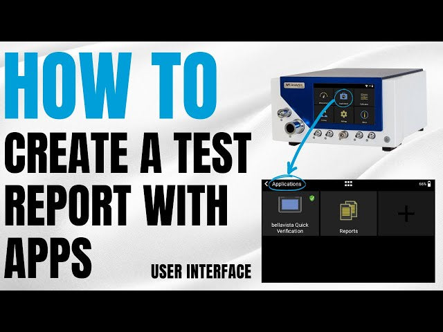 Wie man einen Testbericht mit Apps (Benutzeroberflächenversion) erstellt