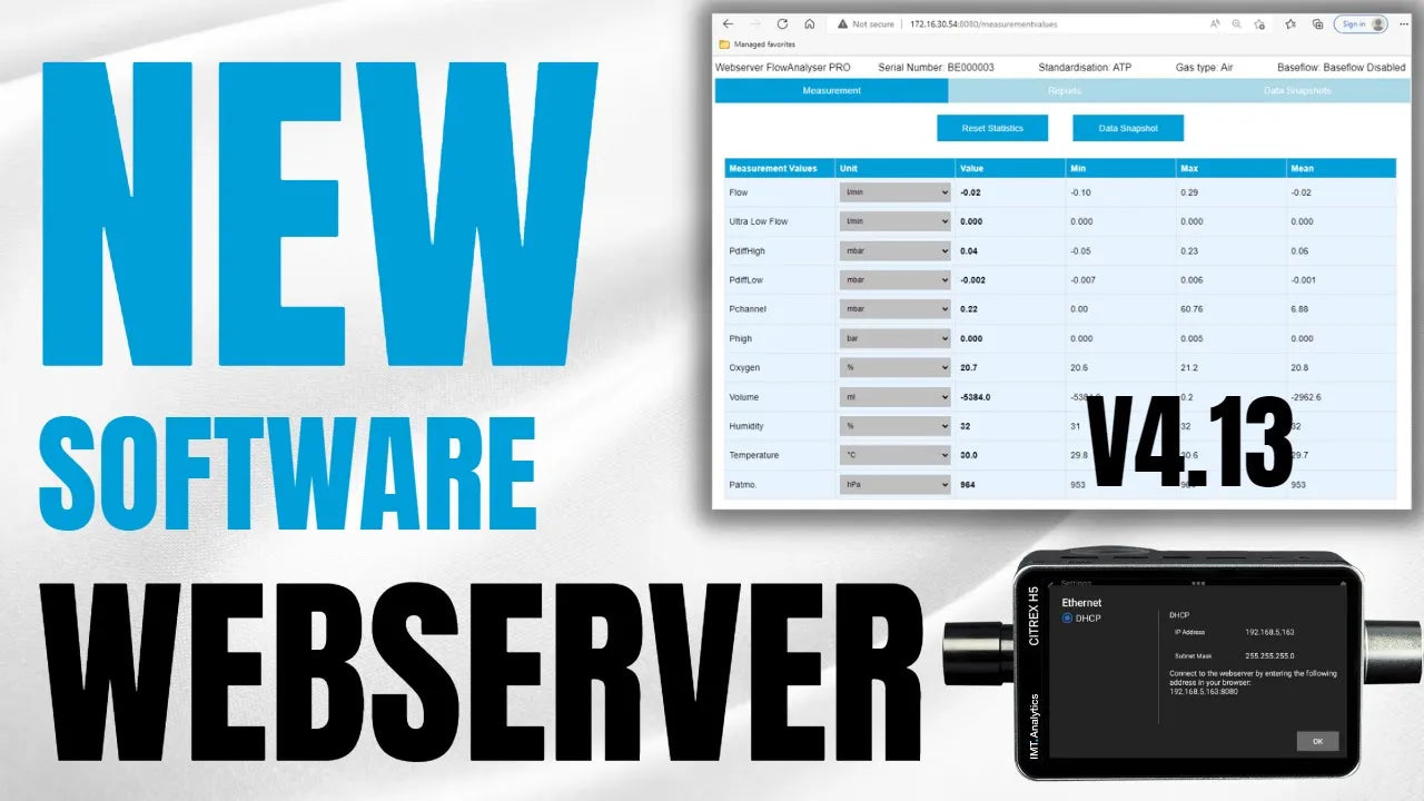 CITREX H5 - Integrierter Webserver