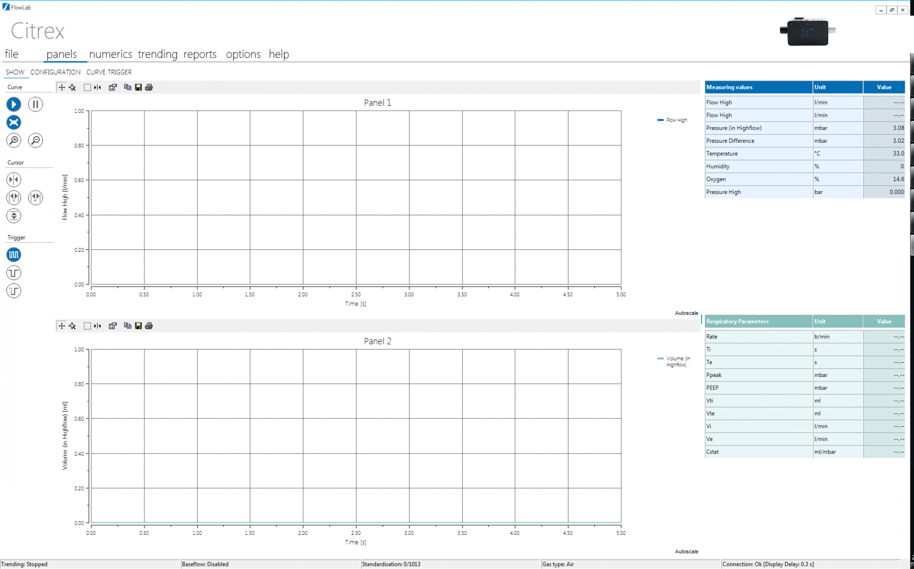 Logiciel FlowLab incl. code d'activation pour CITREX H4 et H5