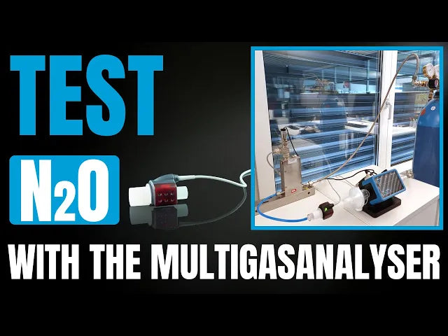 Testing N20 with the MultiGasAnalyser