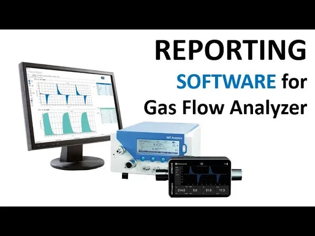 Reporting Software for Gas Flow Analyzers