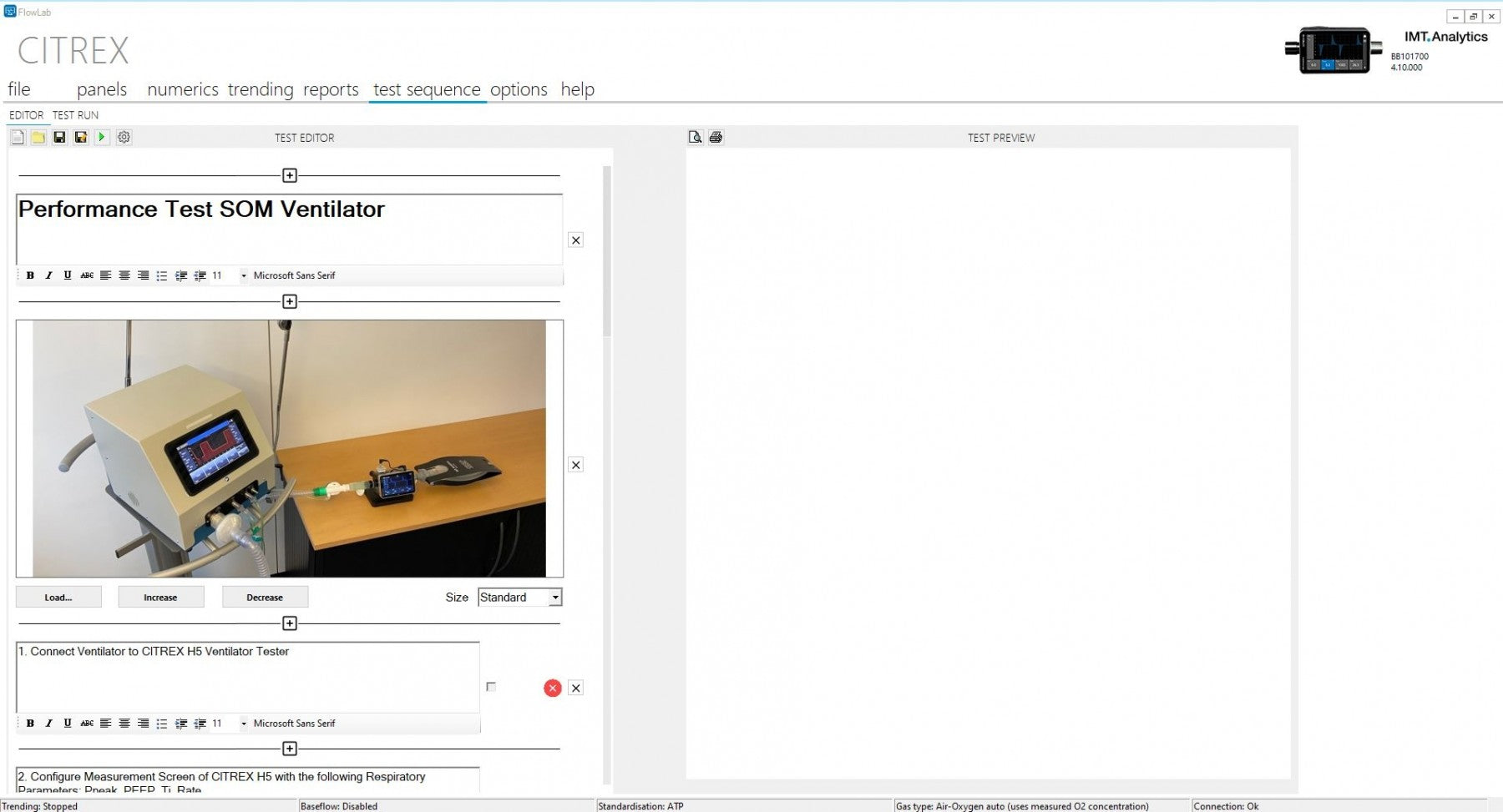 Logiciel FlowLab incl. code d'activation pour CITREX H4 et H5
